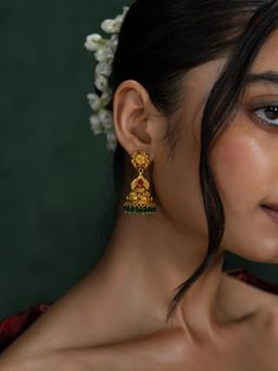 Shaya by CaratLane - Aditi Earrings In Gold Plated 925 Silver