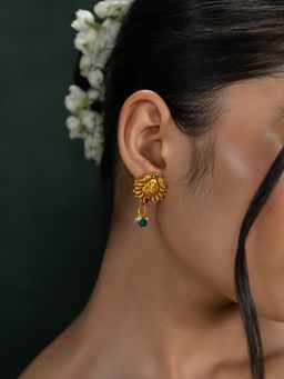Shaya by CaratLane - Kashvi Earrings In Gold Plated 925 Silver