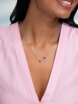 Shaya by CaratLane - Rise Above Self-Pity Necklace In 925 Siver