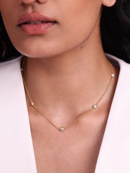 Shaya by CaratLane - Nova Necklace In 925 Silver