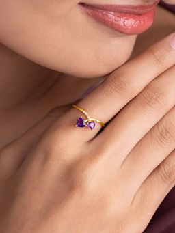 Shaya by CaratLane - Goodness Ring In Gold-Plated 925 Silver