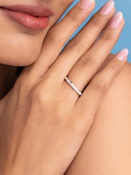 Shaya by CaratLane - Dainty Ring In 925 Silver