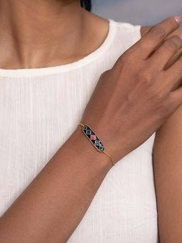 Shaya by CaratLane - Raunak Bracelet In Gold Plated 925 Silver