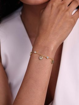 Shaya by CaratLane - Moonbeam Bracelet In 925 Silver