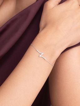 Shaya by CaratLane - Cherish Bracelet In 925 Silver