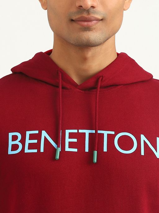 Mens Sweatshirts United Colors Of Benetton Hooded Sweatshirt Buy