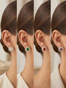Nuyug - Signature 4-In-1 Stud Earrings