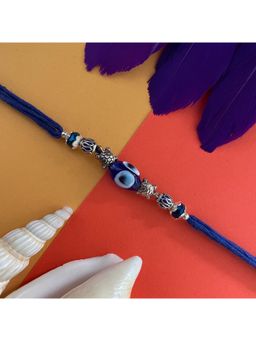 Digital Dress Room - Tortoise-Evil Eye Charm Rakhi For Raksha Bandhan