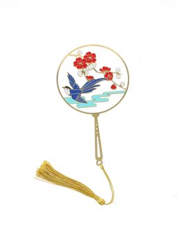 DecorTwist - Brass Bird Design Bookmark