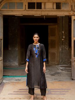 Silai Studio - Zuri Kurta With Pant for Women (Set of 2)