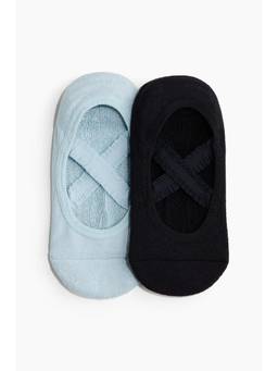 H&M - Women Blue 2-Pack Studio Socks