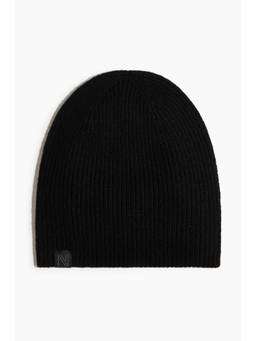 H&M - Men Black Wool-Blend Beanie