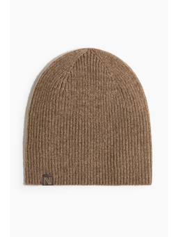 H&M - Men Beige Wool-Blend Beanie