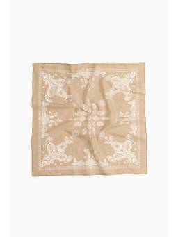 H&M - Men Beige Cotton Neck Scarf