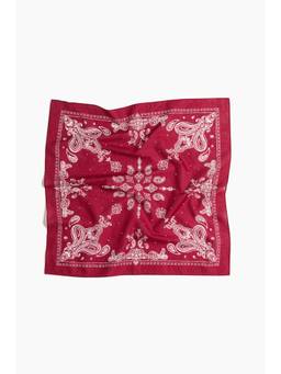 H&M - Men Maroon Cotton Neck Scarf