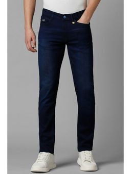 Allen Solly - Men Navy Skinny Fit Dark Wash Jeans
