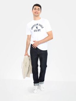 American Eagle - Men Navy Airflex Original Straight Jeans