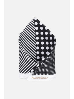 Allen Solly - Men Black Printed Party Pocket Square