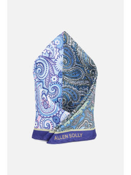 Allen Solly - Men Blue Floral Party Pocket Square
