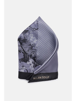 Allen Solly - Men Grey Printed Party Pocket Square