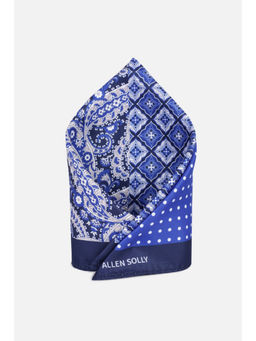 Allen Solly - Men Blue Floral Party Pocket Square