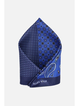 Allen Solly - Men Blue Floral Party Pocket Square