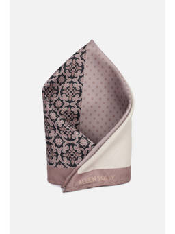 Allen Solly - Men Beige Floral Party Pocket Square