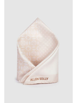 Allen Solly - Men White Floral Party Pocket Square