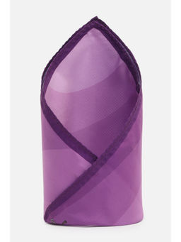 Allen Solly - Men Purple Colorblock Party Pocket Square