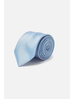 Allen Solly - Men Light Blue Textured Formal Tie