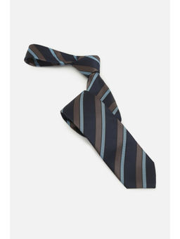 Louis Philippe - Men Navy Blue Stripes Tie