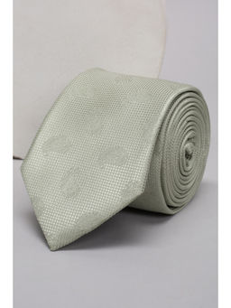Louis Philippe - Men Green Paisley Tie