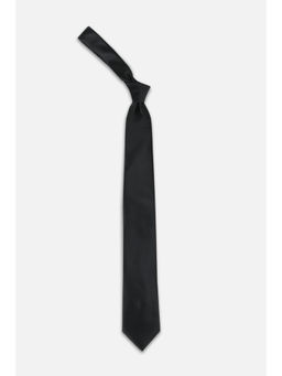 Louis Philippe - Men Black Solid Tie