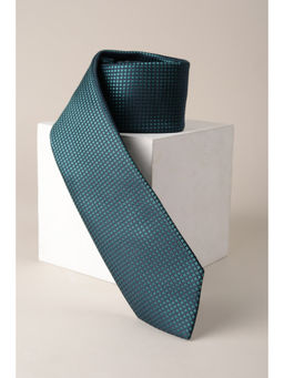 Louis Philippe - Men Blue Textured Tie