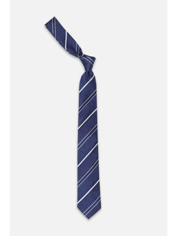 Peter England - Men Navy Blue Stripes Tie