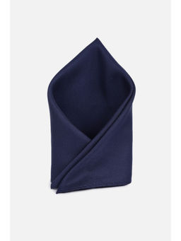 Van Heusen - Men Navy Blue Solid Party Pocket Square