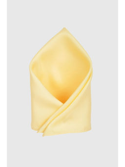 Van Heusen - Men Cream Solid Party Pocket Square