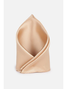 Van Heusen - Men Beige Solid Party Pocket Square