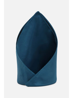 Van Heusen - Men Blue Solid Party Pocket Square