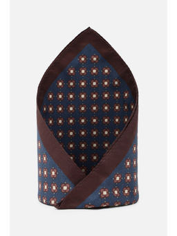 Van Heusen - Men Blue Print Printed Party Pocket Square