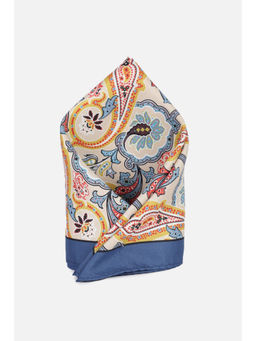 Van Heusen - Men White Floral Party Pocket Square