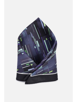 Van Heusen - Men Blue Print Printed Party Pocket Square
