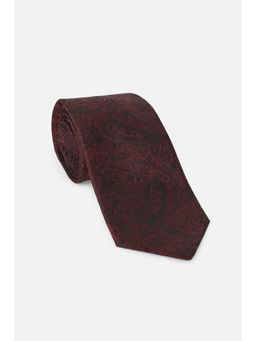 Van Heusen - Men Maroon Paisley Formal Tie