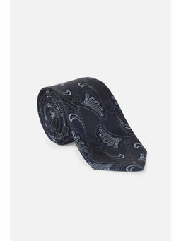 Van Heusen - Men Navy Blue Floral Tie