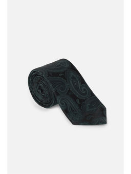 Van Heusen - Men Green Paisley Formal Tie