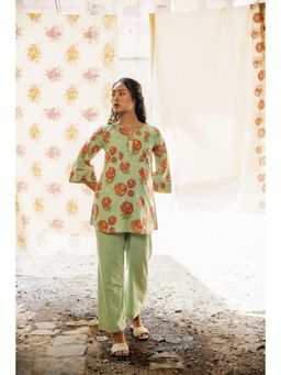 Anuvas - ROSELYN MINT Co-Ord (Set of 2)