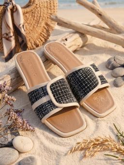 Devano - Women Black Flats