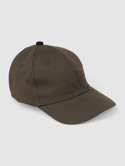 DukieKooky - Olive Solid Casual Polyester Cap (M)