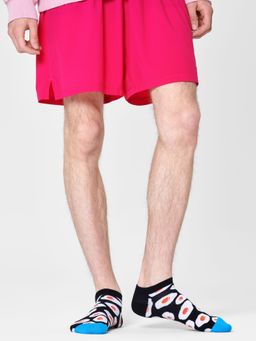 Happy Socks - Unisex Black Sunny Side Up Low Socks