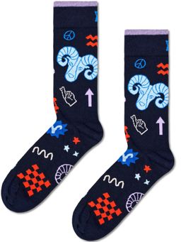Happy Socks - Unisex Navy Blue Aries Socks
